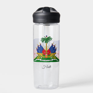 Haitianischer Wappen, Flagge, Haiti Trinkflasche