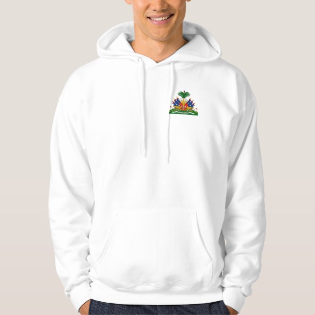 Haitianischer Wappen Hoodie (Vorderseite)