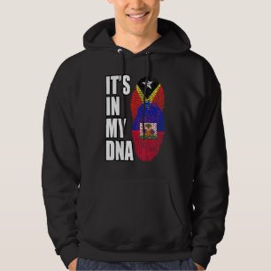 Haitianisches und timorisches DNA-Flaggengebiet Hoodie