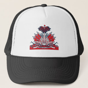 Haitianisches Wappen Truckerkappe