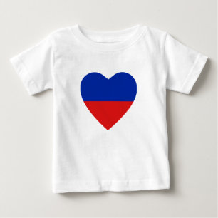 Haitis Flag Herz T - Shirt