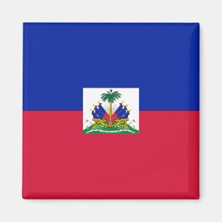 Haitis Flag HT Magnet