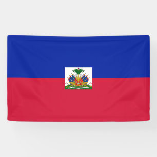 Haitis-Flagge Banner
