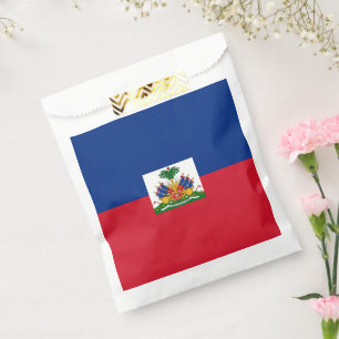Haitis Flagge Geschenktütchen