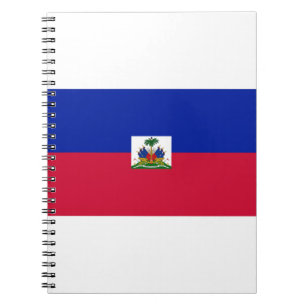 Haitis-Flagge Notizblock