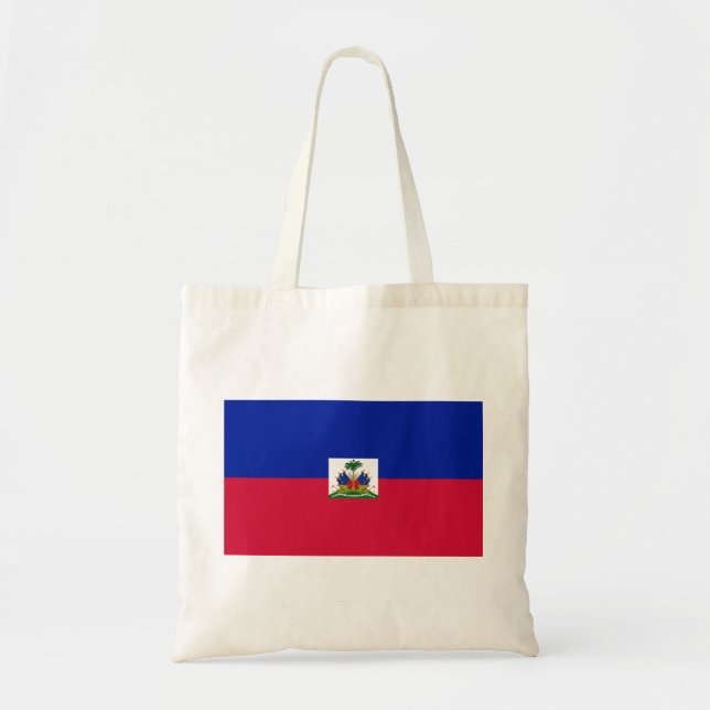 Haitis-Flagge Tragetasche (Vorne)