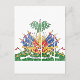 Haitis Wappen Postkarte