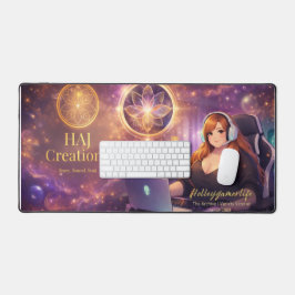 Haj Creations: "The Archive" Signature Art Mat Schreibtischunterlage