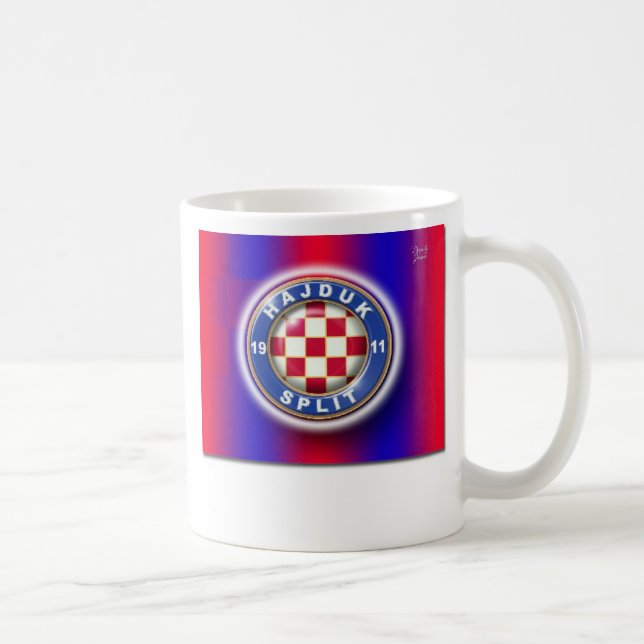 Hajduk-Hrvatska SCHALE Tasse (Rechts)