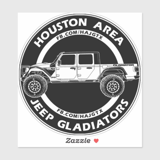 HAJGTX-Aufkleber Aufkleber (Blatt)