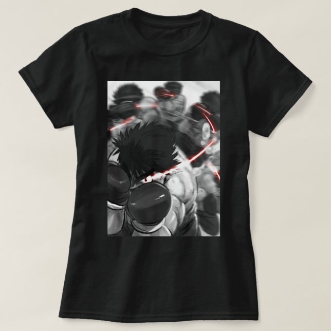 Hajime no Ippo Dempsey Roll T-Shirt (Design vorne)