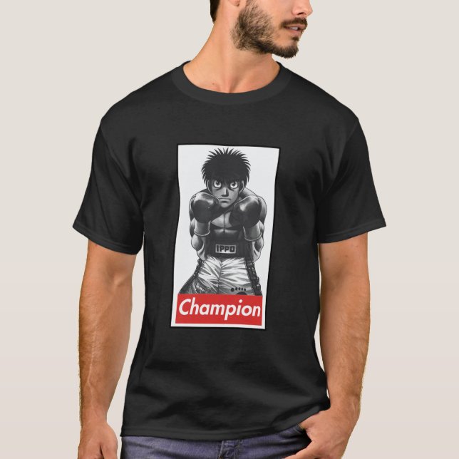 Hajime No Ippo Der Champion  T-Shirt (Vorderseite)