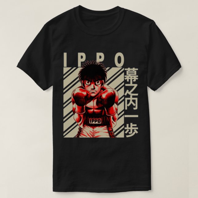 Hajime No Ippo Makunouchi Ippo T-Shirt (Design vorne)