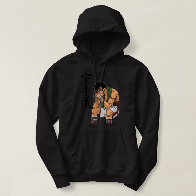 Hajime no ippo Serious ippo Hoodie (Design vorne)