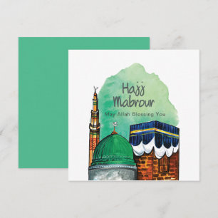 Hajj Mabrour, Heiliger Kaaba in Mekka, Saudi-Arabi Einladung