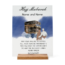 Hajj Mubarak Acryl