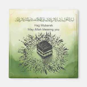 Hajj Mubarak, Heiliger Kaaba in Mekka, Saudi-Arabi Magnet