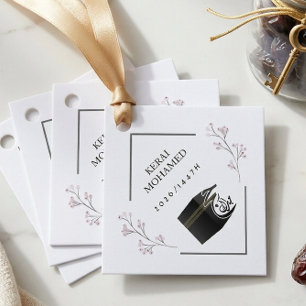 Hajj Mubarak Personalisiertes Islamisches Geschenk Geschenkanhänger