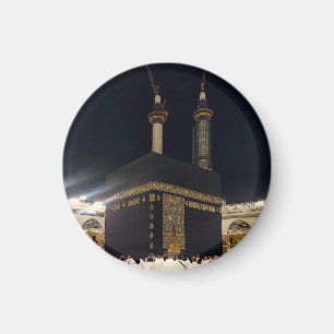 Hajj Pilgrims in Fajr, Kaaba, Mekka, Saudi-Arabien Magnet
