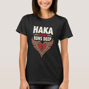 Haka-Tanz Maori-Krieger-Ritual Neuseeland Kultur T-Shirt