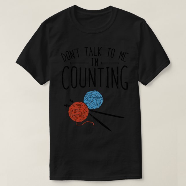 Häkchen 7 T-Shirt (Design vorne)