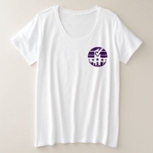 Häkchen der Einheit Große Größe T-Shirt
