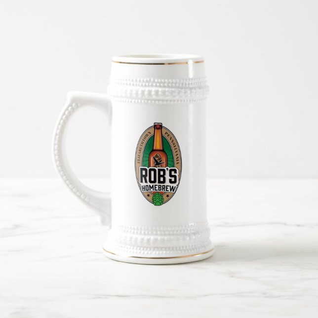 HakeDesign Stein Bierglas (Links)