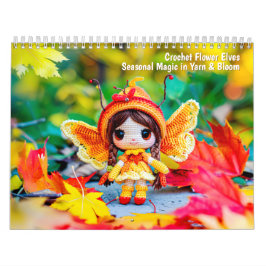 Häkel-Blumen-Elfen-Kalender – Saisonale Magie Kalender