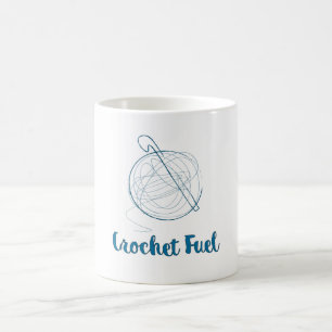 Häkelarbeit-Brennstoff Tasse