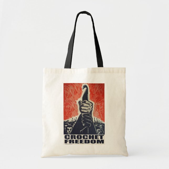 Häkelarbeit-Freiheit - Tasche (Vorne)