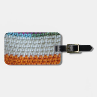 Häkelarbeit Gepäckanhänger