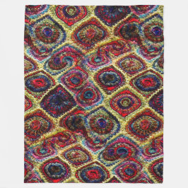 Häkelarbeit umfassendes bywhacky fleecedecke