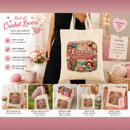Häkelliebhaber-Tasche | Süße Geschenktasche für Ga Tragetasche