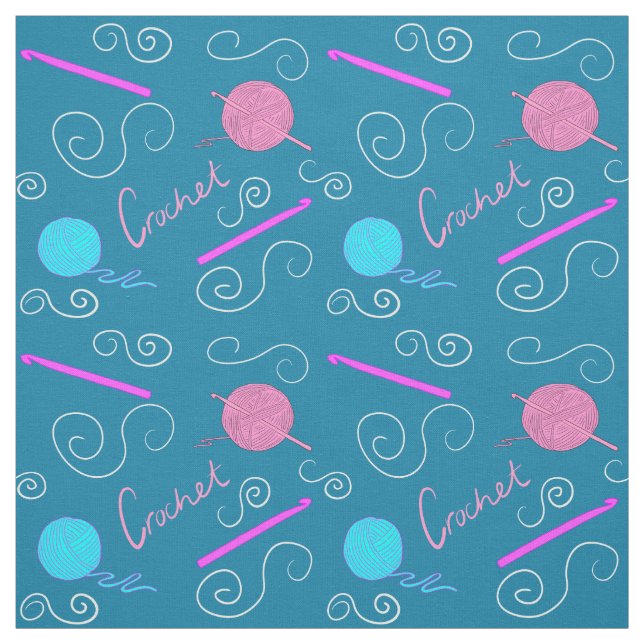 Häkelmuster Stoff (Muster)