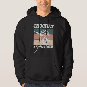 Häkeln Knotige Quilterin Garn Oma Mama  1 Hoodie
