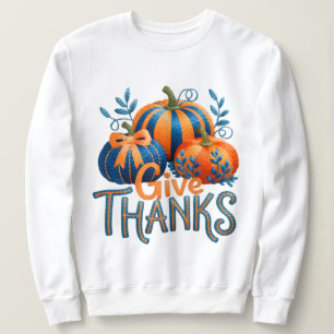 Häkeln mit Latch-Hook-Garn - Dankeschön Sweatshirt