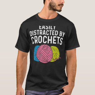 Häkeln Quilting Nähen Frauen Mädchen T-Shirt