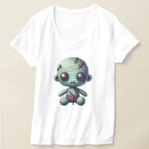 Häkeln Sie süße Voodoo-Puppe T-Shirt