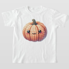 Häkeln Sie süßen Kürbis T-Shirt