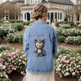 Häkeln Werwolf Jeansjacke