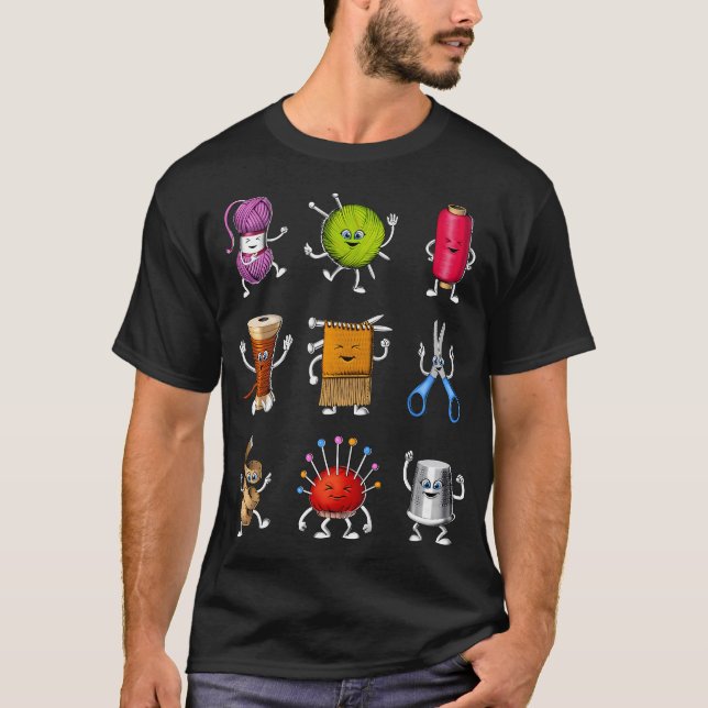 Häkelset T-Shirt (Vorderseite)