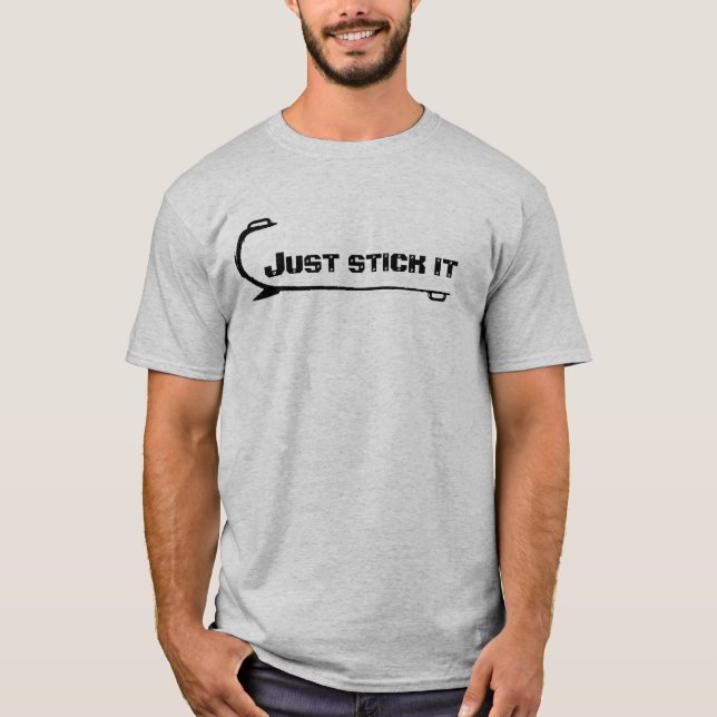 Haken, haften es gerade T-Shirt (Vorderseite)