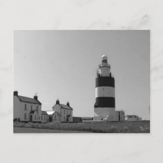 Haken Head light House— Irland Postkarte