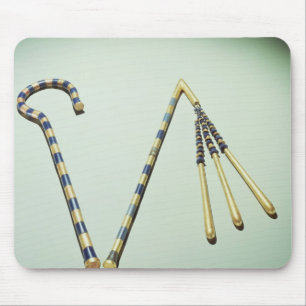 Haken und Dreschflegel, vom Grab von Tutankhamun Mousepad