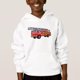 Haken-und Leiter-Feuer-Motor Hoodie