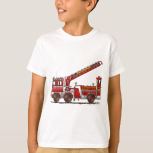 Haken-und Leiter-Löschfahrzeug T-Shirt