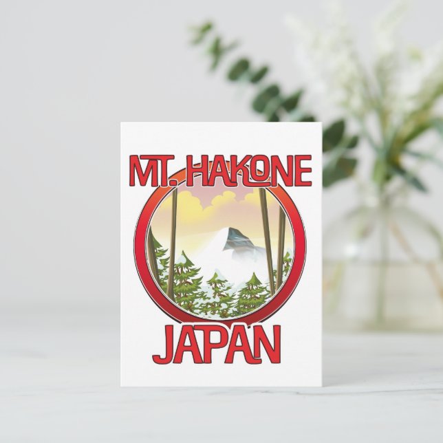 Hakone Japan Einladungspostkarte (Stehend Vorderseite)