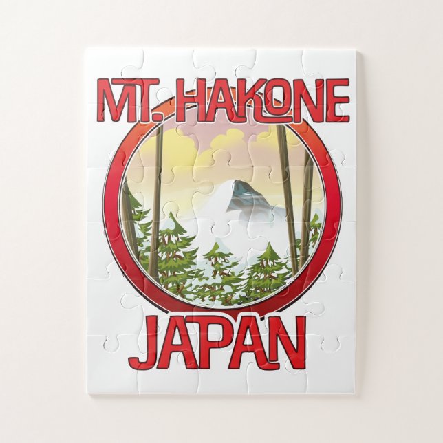 Hakone Japan Puzzle (Vertikal)