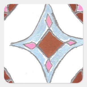 HAKU hakuna matata (1).png Quadratischer Aufkleber