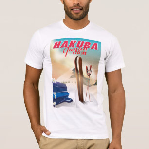 Hakuba-Japanerreiseplakat T-Shirt